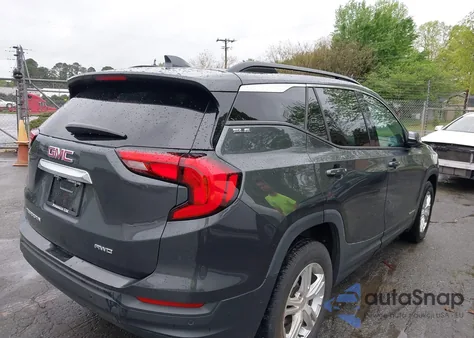 2019 GMC Terrain Sle из США, поврежденный, VIN 3GKALTEV7KL282200